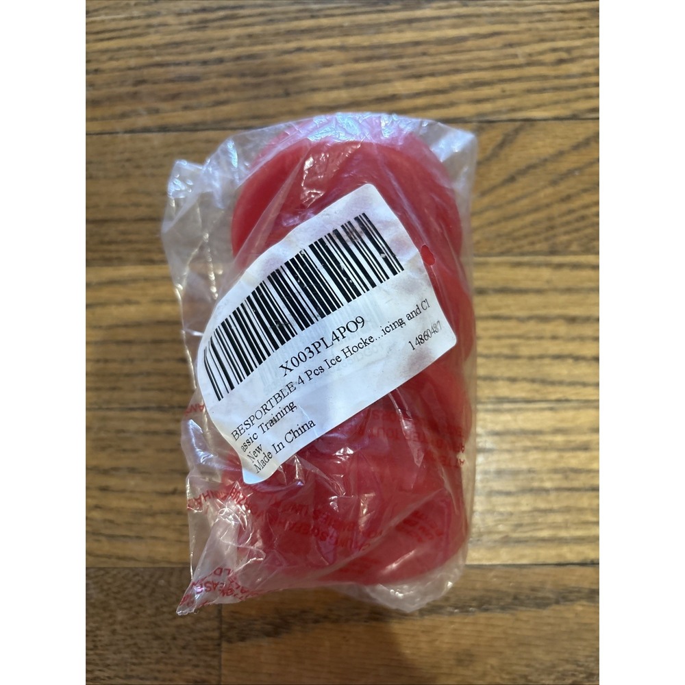 Professional Hockey Practice Ball 4pcs Rubber